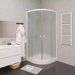 Душевое ограждение Parly 80х80 см ZF81, белый/матовое - фото 