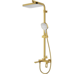 Душевая система Raglo R51.24.03, сатин золотой - фото 