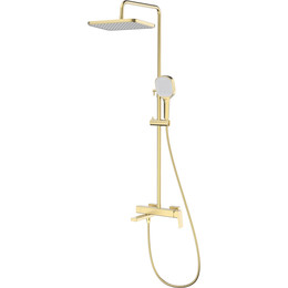 Душевая система Raglo R30.24.03, сатин золотой - фото 