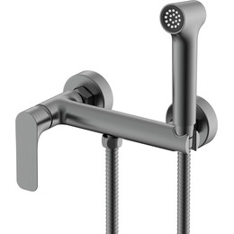 Набор для гигиенического душа Raglo R03.51.09, графит - фото 