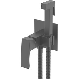 Набор для гигиенического душа Raglo R01.52.06 (со скрытой частью) чёрный - фото 