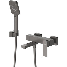 Смеситель для ванны Cezares SLIDER-VD-GM, оружейная сталь, Цвет производителя: оружейная сталь - фото 