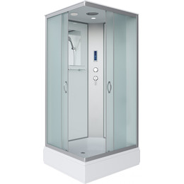 Душевая кабина Niagara Classic 90x70 см NG-33974-14QP, серебро/матовое (безсиликоновая сборка) - фото 