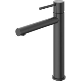 Смеситель для раковины высокий Cezares RELAX-LC2-NOP-W0, чёрный матовый, Цвет производителя: чёрный матовый - фото 