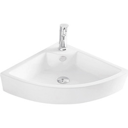 Раковина угловая CeramaLux 32 см 9067В - фото 