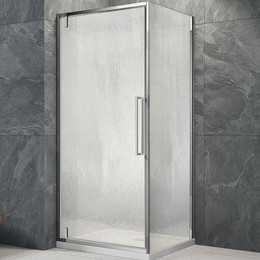 Душевое ограждение Veconi Rovigo 70x70 см RV033R-7070-06-C7, хром/матовое - фото 