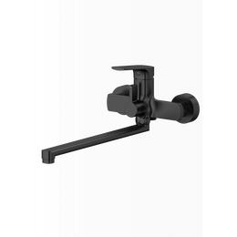Смеситель для ванны Sole Abrau S014B, чёрный - фото 