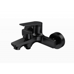 Смеситель для ванны Sole Baikal S053B, чёрный - фото 