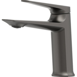 Смеситель для раковины Cezares LINER-LS-GM-W0, оружейная сталь - фото 