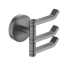 Тройной крючок Aquatek Бетта AQ4632BGM, цвет оружейная сталь - фото 