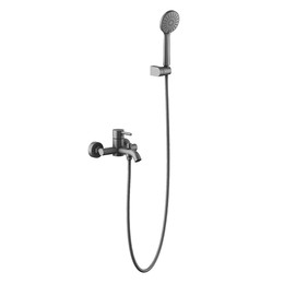 Смеситель для ванны Aquatek Европа AQ1349BGM, оружейная сталь, Цвет производителя: оружейная сталь - фото 