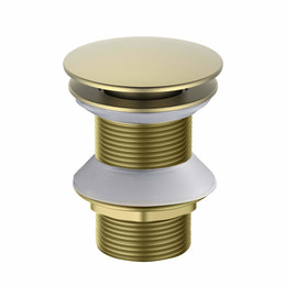 Донный клапан Aquatek AQ6003BG, золото шлифованное - фото 