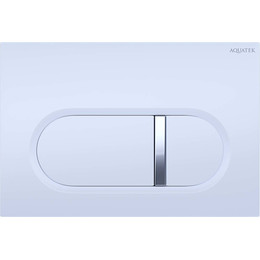Кнопка смыва Aquatek KDI-0000042, белый - фото 