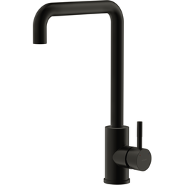 Смеситель для кухни Cersanit Como A68246, чёрный - фото 