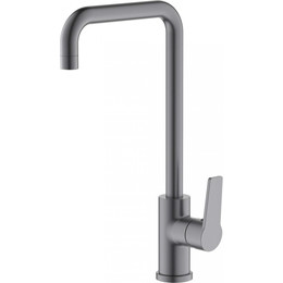 Смеситель для кухни Aquatek Лугано AQ1781BGM, оружейная сталь - фото 