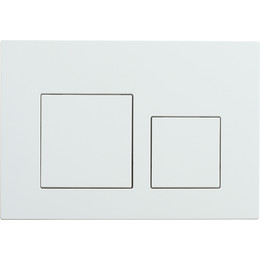 Кнопка смыва Veconi Flush FLV4-W, белый глянцевый - фото 