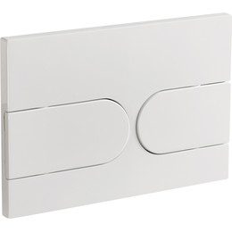 Кнопка смыва Veconi Flush FLV6-W, белый глянцевый - фото 