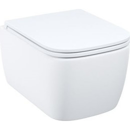 Унитаз подвесной безободковый Iddis Bridge BRIRNSEi25 с тонкой крышкой микролифт - фото 