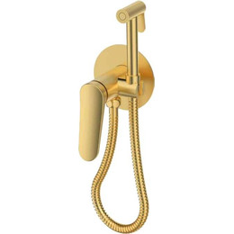 Набор для гигиенического душа Gappo G10-3 G7210-3, золото сатин, Цвет производителя: золото сатин - фото 