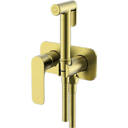 Набор для гигиенического душа Gappo G48-3 G7248-32, золото сатин - фото 