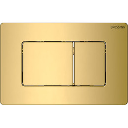 Кнопка смыва Grossman Classic 700.K31.04.30M.30M, золото глянцевое - фото 
