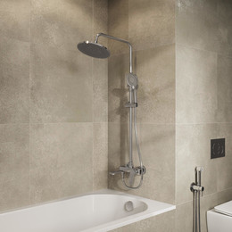 Душевая стойка Grossman Galaxy 500.K35.01.100, Цвет производителя: хром - фото 