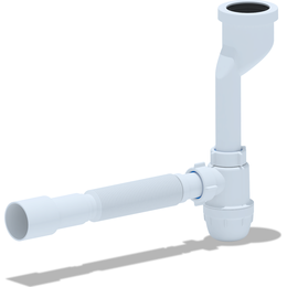 Сифон для писсуара Ани Пласт U1016 - фото 