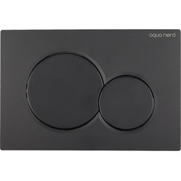 Кнопка смыва AN Slim-2, чёрный матовый - фото 