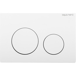 Кнопка смыва AN-2, белый глянцевый - фото 