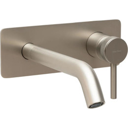 Смеситель для раковины настенный Allen Brau Priority 5.31003-BN (со скрытой частью) никель - фото 