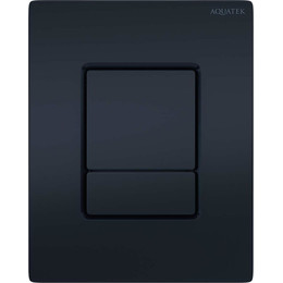 Кнопка смыва Aquatek Pneumo N PNN-0000005, чёрный матовый - фото 