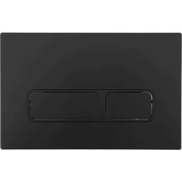 Кнопка смыва Aquanet AQ-PRO-01MB, чёрный матовый - фото 