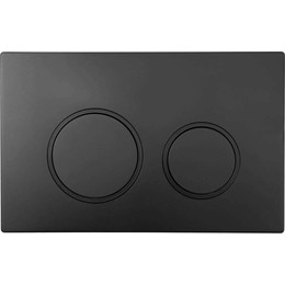 Кнопка смыва Aquanet AQ-PRO-02MB, чёрный матовый - фото 