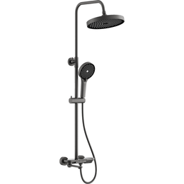 Душевая стойка Belz B25713-3, оружейная сталь - фото 