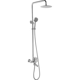 Душевая стойка Zerix LEB-009-J, сатин - фото 