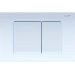 Кнопка смыва Aquatek PNS-0000001, белый глянцевый - фото 