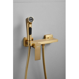 Набор для гигиенического душа Belz B55653-5, золото матовое - фото 