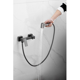 Набор для гигиенического душа Belz B55806-3, оружейная сталь - фото 