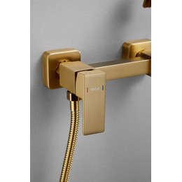 Набор для гигиенического душа Belz B55806-5, золото матовое - фото 