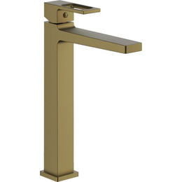 Смеситель для раковины высокий Belz B11658-5, золото - фото 