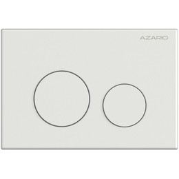 Кнопка смыва Azario AZ-ИУ00010, белый глянцевый - фото 