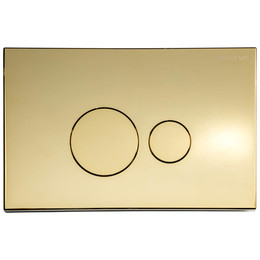 Кнопка смыва Boheme 668-G, золото - фото 
