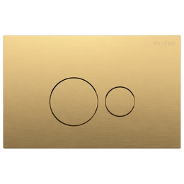 Кнопка смыва Boheme 668-MG, золото матовое - фото 