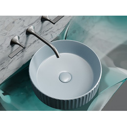 Раковина-чаша Ceramicanova Element 36 см CN6057MHL, серо-голубой матовый - фото 