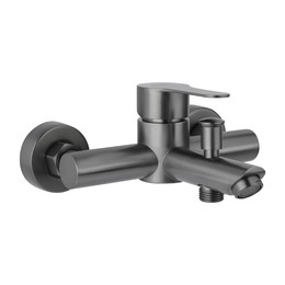 Смеситель для ванны Fixsen NORDIC FX-8803F, графит - фото 