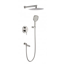 Душевая система для ванны Grocenberg GB5001NK, никель - фото 