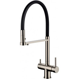 Смеситель для кухни Grocenberg GB4095NK, никель - фото 