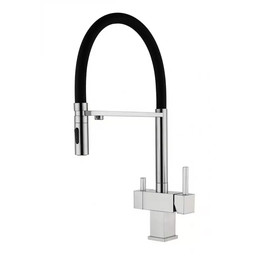 Смеситель для кухни Grocenberg GB4098NK, никель - фото 