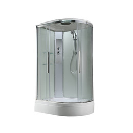 Душевая кабина Avacan 120x90 см EM3912LT, хром/прозрачное (безсиликоновая сборка) - фото 