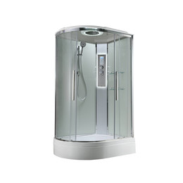 Гидробокс Avacan 120x90 см EM3912RLEDT, хром/прозрачное (безсиликоновая сборка) - фото 